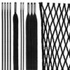 StringKing Grizzly 2X - Semi-Hard Goalie Lacrosse Mesh Kit (Black) view 1