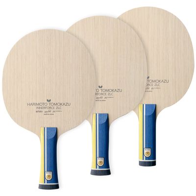 Butterfly Harimoto Innerforce ZLC Blade Table Tennis Blade | ZLC Carbon Fiber Blade | Professional Table Tennis Blade | an, FL, and ST Handle Type | Made in Japan