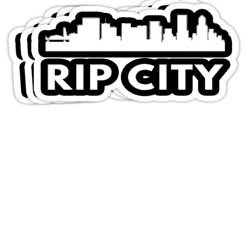 Chilli Purple Portland Trailblazer Rip City Gift Decorations - 4x3 Vinyl Stickers, Laptop Decal, Water Bottle Sticker (Set of 3)