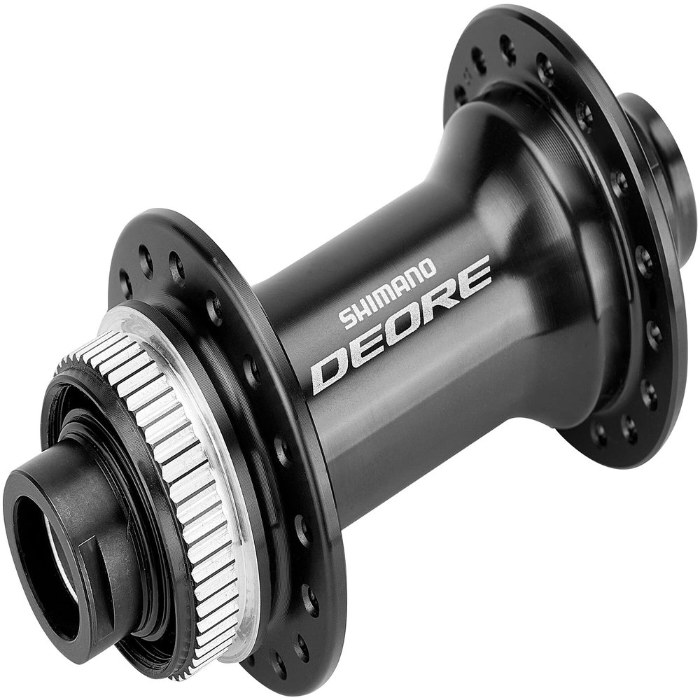 HB-M6010 Deore Front hub for Centre-Lock disc, 15 x 100 mm 32 Hole, Black