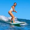 WAVESTORM Classic Soft Top Foam 8ft Surfboard Surfboard for Beginners and All Surfing Levels Complete Board Set Including Accessories Leash and Fins,Burst,8 Feet x 22.5 Inch x 3.25 Inch view 2