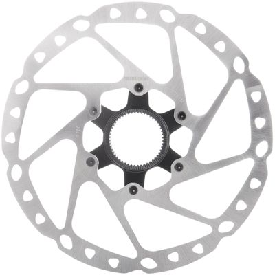 SHIMANO SM-RT64 Brake Disc Centre Lock Diameter 180 mm 2021 Brake Discs, silver