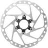 SHIMANO SM-RT64 Brake Disc Centre Lock Diameter 180 mm 2021 Brake Discs, silver view 1