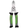 Mustad Double Leverage Side Cutters, Golf Grip Handles, Green, 8" view 1