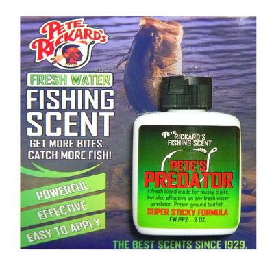 Pete Rickard's Freshwater Predator Fishing Scent Muskie & Pike Formula