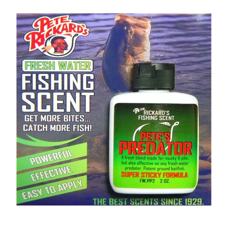 Pete Rickard's Freshwater Predator Fishing Scent Muskie & Pike Formula