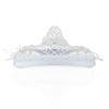 StringKing Mark 2G Goalie Lacrosse Head Strung with Grizzly Mesh (Grizzly 2s - White/White) view 4
