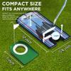 KINGTOP Classic Golf Putting Mirror with Practice Putting Cup - Alignment Training Aids for Consistency & Accuracy - with Carry Bag and Golf Tees, Ideal for Indoor | Outdoor view 2