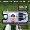 KINGTOP Classic Golf Putting Mirror with Practice Putting Cup - Alignment Training Aids for Consistency & Accuracy - with Carry Bag and Golf Tees, Ideal for Indoor | Outdoor view 4