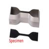 Kind Snail Dumbbell and Straight Section Shape Cutter for ASTM/ISO/JIS Standards for Rubber Specimen Test utilizing Tensile Testing Machine Made by Wire-Cut EDM and Quenching (JIS K6251-4) view 2