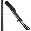 Exion Hunter Bridle with Laced Reins  Fancy Stitched English Snaffle Bridle | Premium European Leather Hunter Jumper Bridle with Stainless Steel Hardware | Color Black, Size Cob view 3
