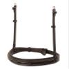 ExionPro Exion 'Hercules' Hunter Bridle with Laced Leather Reins - English Horse Hunter Bridle for Horses view 4