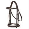 ExionPro Exion 'Hercules' Hunter Bridle with Laced Leather Reins - English Horse Hunter Bridle for Horses view 1