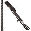 Exion Figure 8 Horse Bridle with Leather Laced Reins | English Jumping Bridle with Figure 8 Noseband | Black, Brown Equestrian Bridle for Horses, Cob, Pony & Oversize view 3