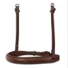 ExionPro Exion 'Hercules' Hunter Bridle with Laced Leather Reins - English Horse Hunter Bridle for Horses view 4