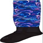 Ovation Ladies PerformerZ Sock Feather Swirl Blue