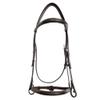 Exion Hunter Bridle with Laced Reins Fancy Stitched English Snaffle Bridle | Premium Leather Hunter Jumper Bridle with Stainless Steel Hardware | Perfect for Schooling, Training & Show Ring view 4