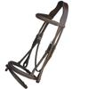 ExionPro Exion English Hunter Jumping Bridle for Horses with Removable Flash Soft Yet Strong Rubber Reins | Royal Hunter Bridle | English Bridle for Horses view 3