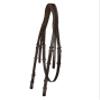 ExionPro Exion 'Hercules' Hunter Bridle with Laced Leather Reins - English Horse Hunter Bridle for Horses view 4