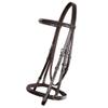 ExionPro Exion Affordable Hunter Bridle with Laced Reins | Hunter Bridle for Horse | English Horse Tack view 4