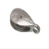 10 x Washing LINE Rope - Cord Pulleys 38MM GALVANISED Steel view 1