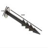 500 x Black Plastic Large Easy Push IN GROUND PEGS view 2