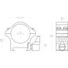 Professional Steel Ring Mounts 30mm, Low, With Lever (fitted) & Nut view 3