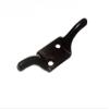 10 x Cleat Hooks Black for Rope Washing LINE Cord 100MM Black Metal view 1