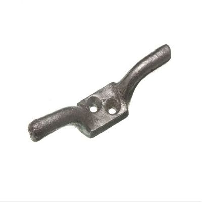 6 x Cleat Hook for Rope Washing LINE Cord 100MM GALVANISED Steel