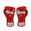 Fairtex BGV6 Angular Gloves: Premium Synthetic Leather Construction | Unique Design, Locked Thumb |Multi-Layer Padding |Ideal for Boxing, MMA, Kickboxing & More(Red/12oz) view 3