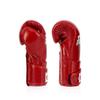 Fairtex BGV6 Angular Gloves: Premium Synthetic Leather Construction | Unique Design, Locked Thumb |Multi-Layer Padding |Ideal for Boxing, MMA, Kickboxing & More(Red/12oz) view 4