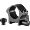 Professional Steel Ring Mounts 1", Low, With Lever (fitted) & Nut view 2