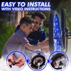 Activ Life LED Bike Wheel Lights with Batteries Included, Get 100% Brighter and Visible from All Angles for Ultimate Safety & Style (1 Tire Pack, Purple) view 4