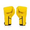 Fairtex BGV6 Angular Gloves: Premium Synthetic Leather Construction | Unique Design, Locked Thumb |Multi-Layer Padding |Ideal for Boxing, MMA, Kickboxing & More(Yellow/14oz) view 2