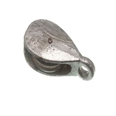 40 x Washing LINE Rope - Cord Pulleys 38MM GALVANISED Steel