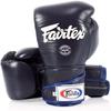 Fairtex BGV6 Angular Gloves: Premium Synthetic Leather Construction | Unique Design, Locked Thumb |Multi-Layer Padding |Ideal for Boxing, MMA, Kickboxing & More(Blue/16oz) view 1