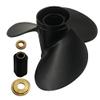 ARKDOZA 14x11 Outboard Propeller for Mercury 40-140HP 3 Blade RH 15 Tooth Interchangeable hub view 1