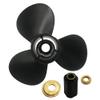 ARKDOZA 14x11 Outboard Propeller for Mercury 40-140HP 3 Blade RH 15 Tooth Interchangeable hub view 2