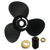 ARKDOZA 14x11 Outboard Propeller for Mercury 40-140HP 3 Blade RH 15 Tooth Interchangeable hub view 3
