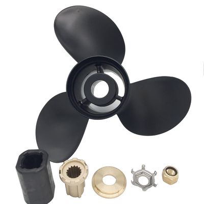 ARKDOZA Aluminum Propeller 15x15 for Mercury&Mercuriser Stern Drives Boat Outboard 3 Blade 90CT-400HP RH 15 Tooth with Interchangeable Rubber Hub