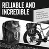 Rambo Bikes Waterproof Bag - 27L Capacity Pannier Bike Bag - Durable and Multifunctional Bike Storage Saddle Bag - Waterproof and Wear-Resistant Double Coated PVC - Secure and Easy Attach System view 3