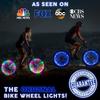 Activ Life 2-Tire Pack LED Bike Wheel Lights with Batteries Included, Get 100% Brighter and Visible from All Angles for Ultimate Safety and Style (Orange) view 4