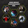 DAMAGE CONTROL High-Impact Mouth Guard  Sports Mouthguard for Boxing, Football, Hockey, Lacrosse & Basketball, Protects Teeth & Jaw, Protective Mouthpiece for Adults & Youth (Youth, SymBite 2.0) view 3