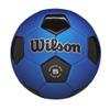 WILSON Traditional Soccer Ball - Size 5, Black/Royal view 1