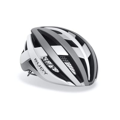 Venger Cycling Helmet for Gravel and Road Rides Venger White Silver Matte Medium