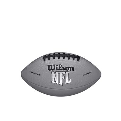 WILSON NFL MVP Peewee Football - Gray Version, Peewee (Age 6-9)