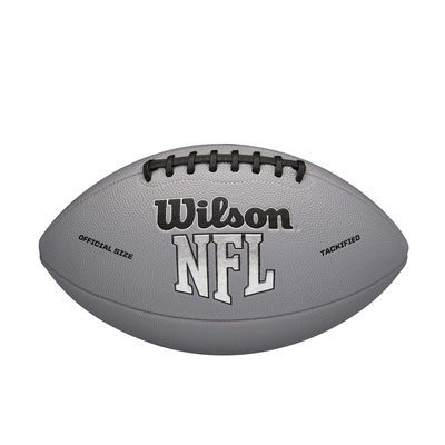 WILSON NFL MVP Football - Official Size, Grey