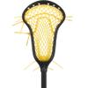 StringKing Womens Complete 2 Pro Defense Lacrosse Stick with Metal 3 Pro Shaft and Women's Type 4 Mesh (Black/Yellow) view 1