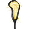 StringKing Womens Complete 2 Pro Defense Lacrosse Stick with Metal 3 Pro Shaft and Women's Type 4 Mesh (Black/Yellow) view 2