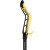 StringKing Womens Complete 2 Pro Defense Lacrosse Stick with Metal 3 Pro Shaft and Women's Type 4 Mesh (Black/Yellow) view 3